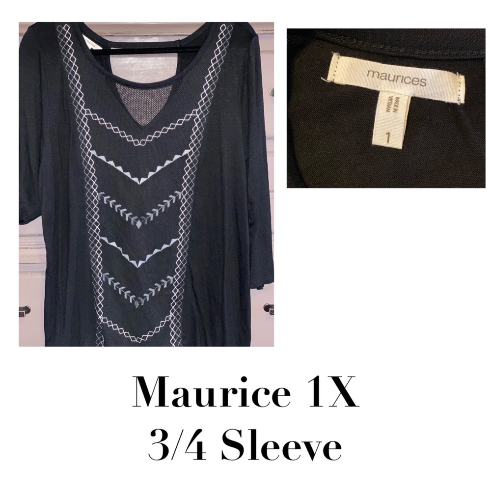 Maurices 3/4 Sleeve Top
